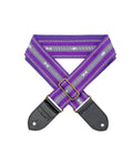 Handmade Panlipi Loom Weave Audrey Purple Guitar Strap