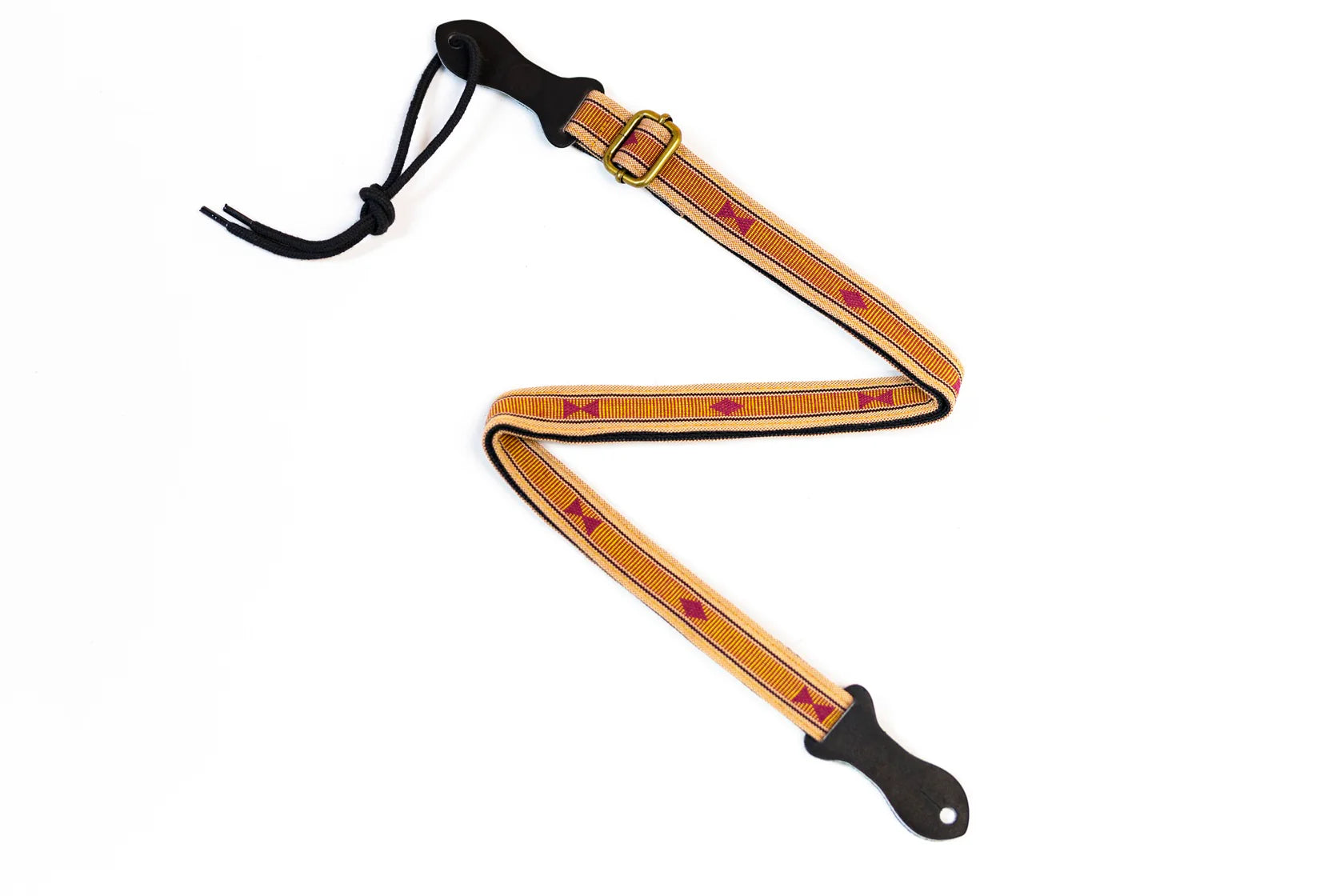 Handmade Panlipi Loom Weave Audrey Ukulele Strap Mocha/Brown